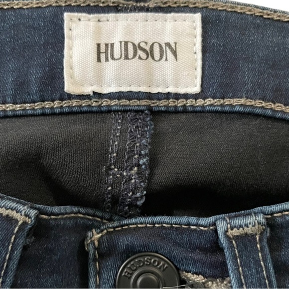 Hudson Jeans Ankle Krista Super Skinny Jean Size 25 Dark Wash - Picture 7 of 11